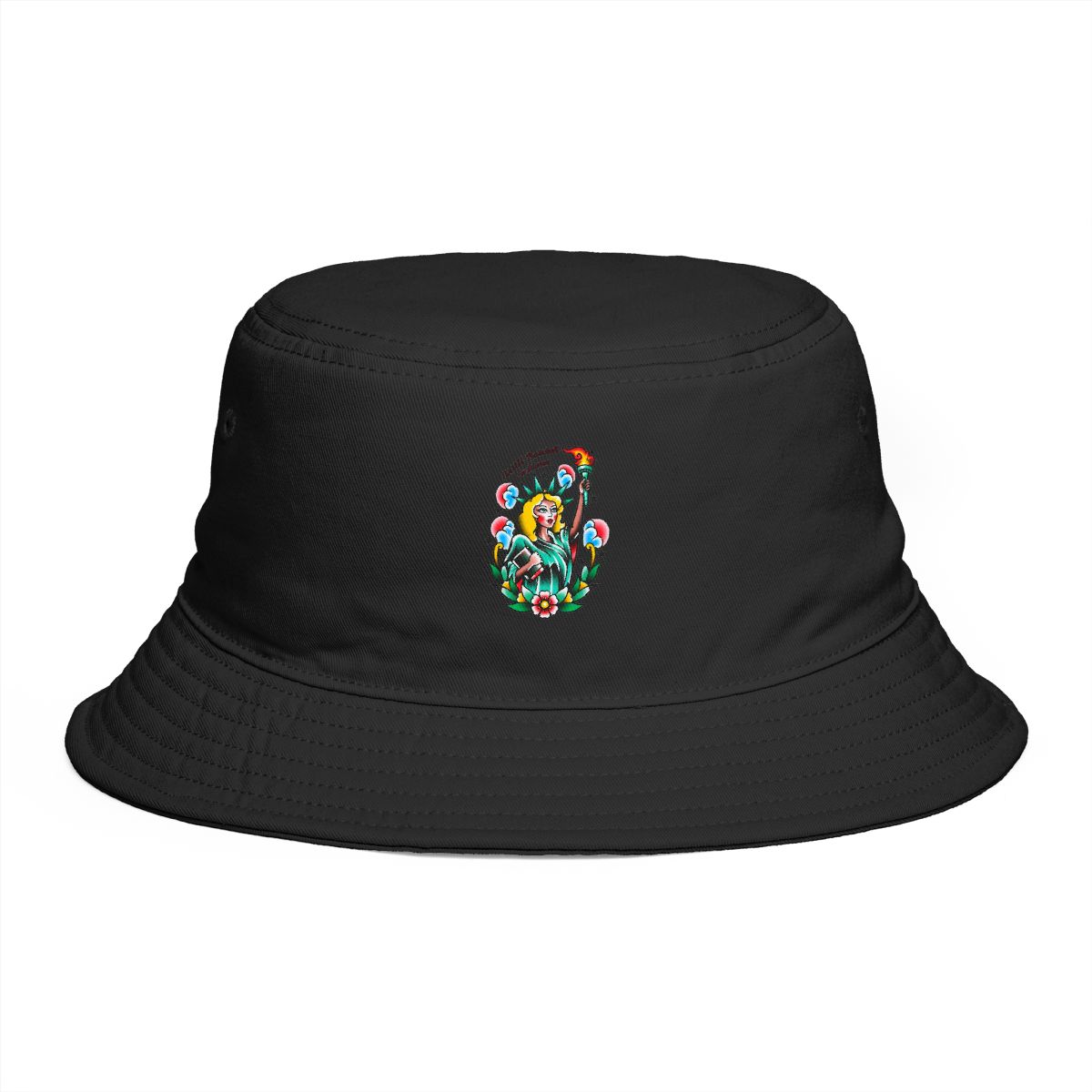 SBA Lady Liberty Bucket Hat | Small Brained American - Official hats merchandise