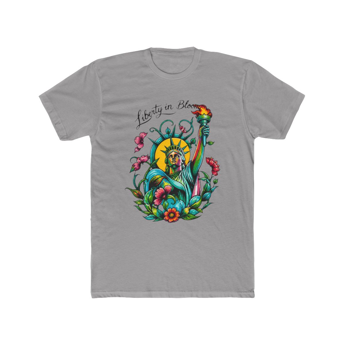 SBA Lady Liberty T Shirt (Comfort Colors) | Small Brained American