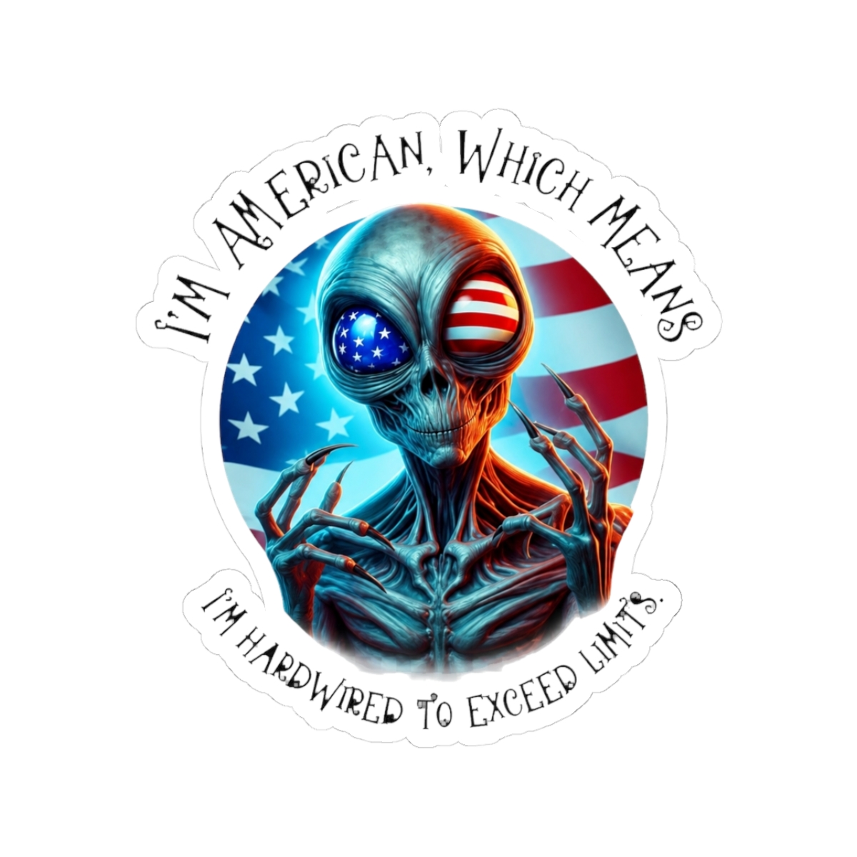 I M American | Small Brained American - Official Creator merchandise