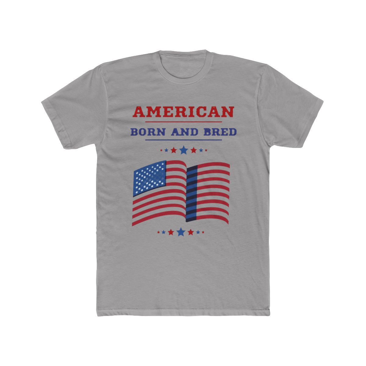 American Born And Bred T Shirt | Small Brained American
