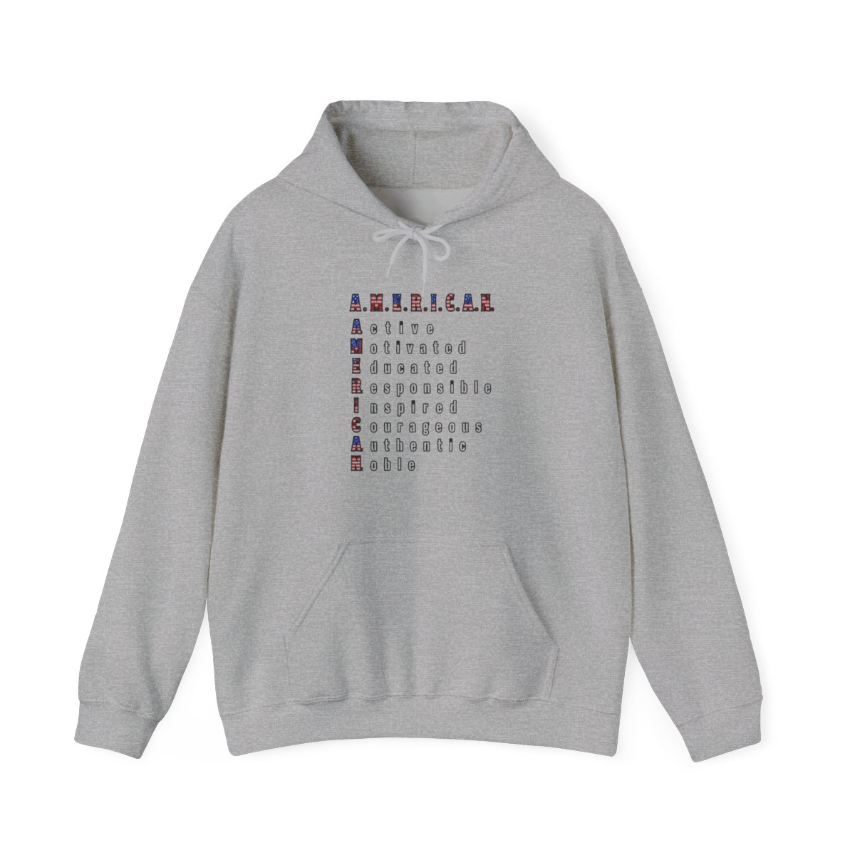American positive traits | Small Brained American - Official Creator merchandise