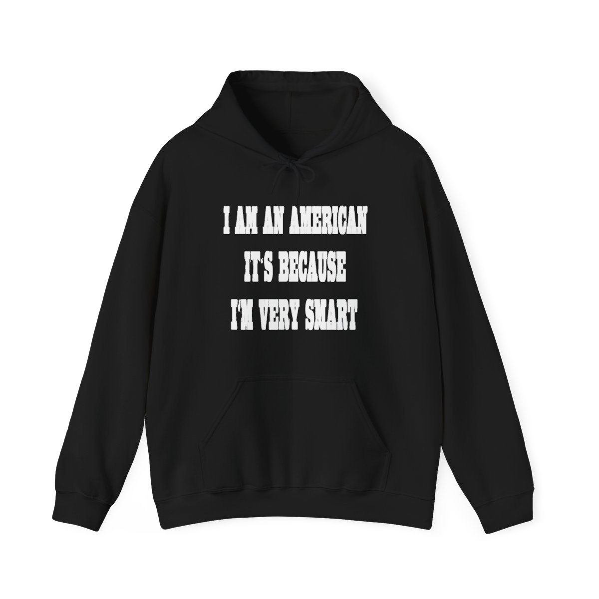 The American is very intelligent | Small Brained American