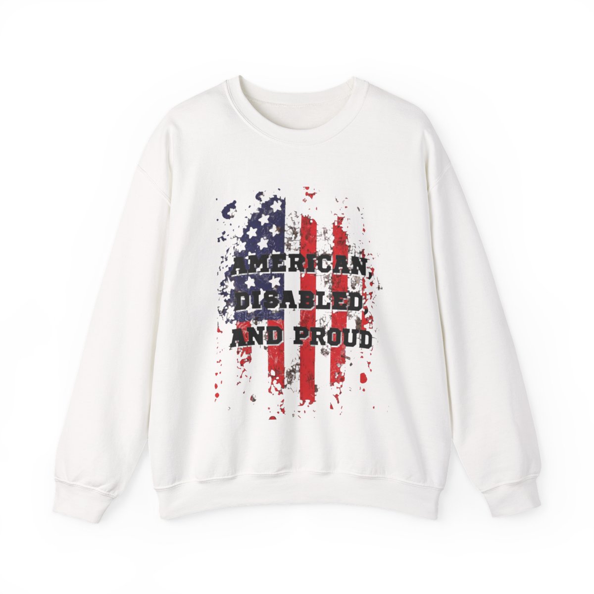 American, Disabled, and Proud | Small Brained American - Official Creator merchandise