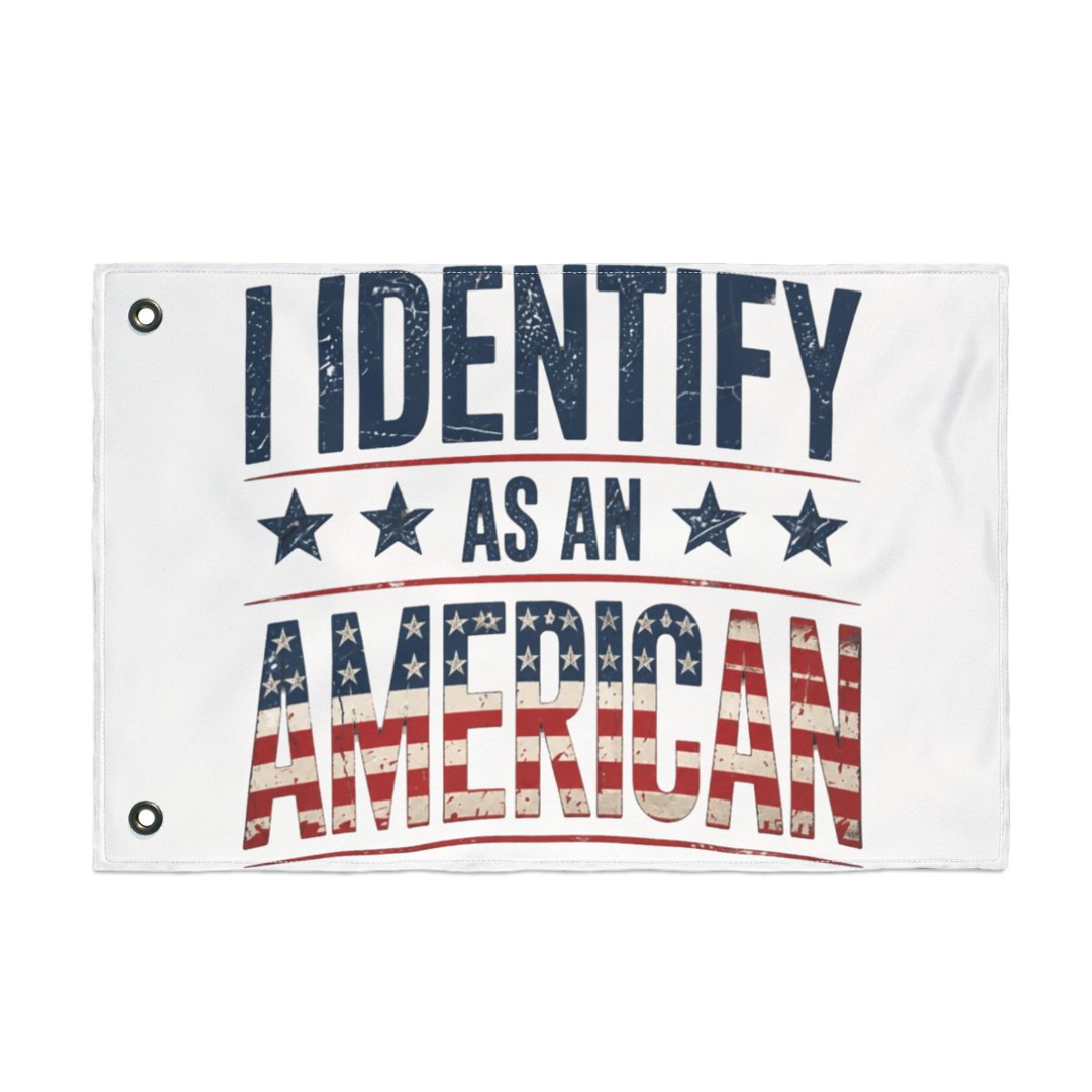 4th July I Identify As American Flag Patriot Men Women Kid | Small Brained American - Official Creator merchandise