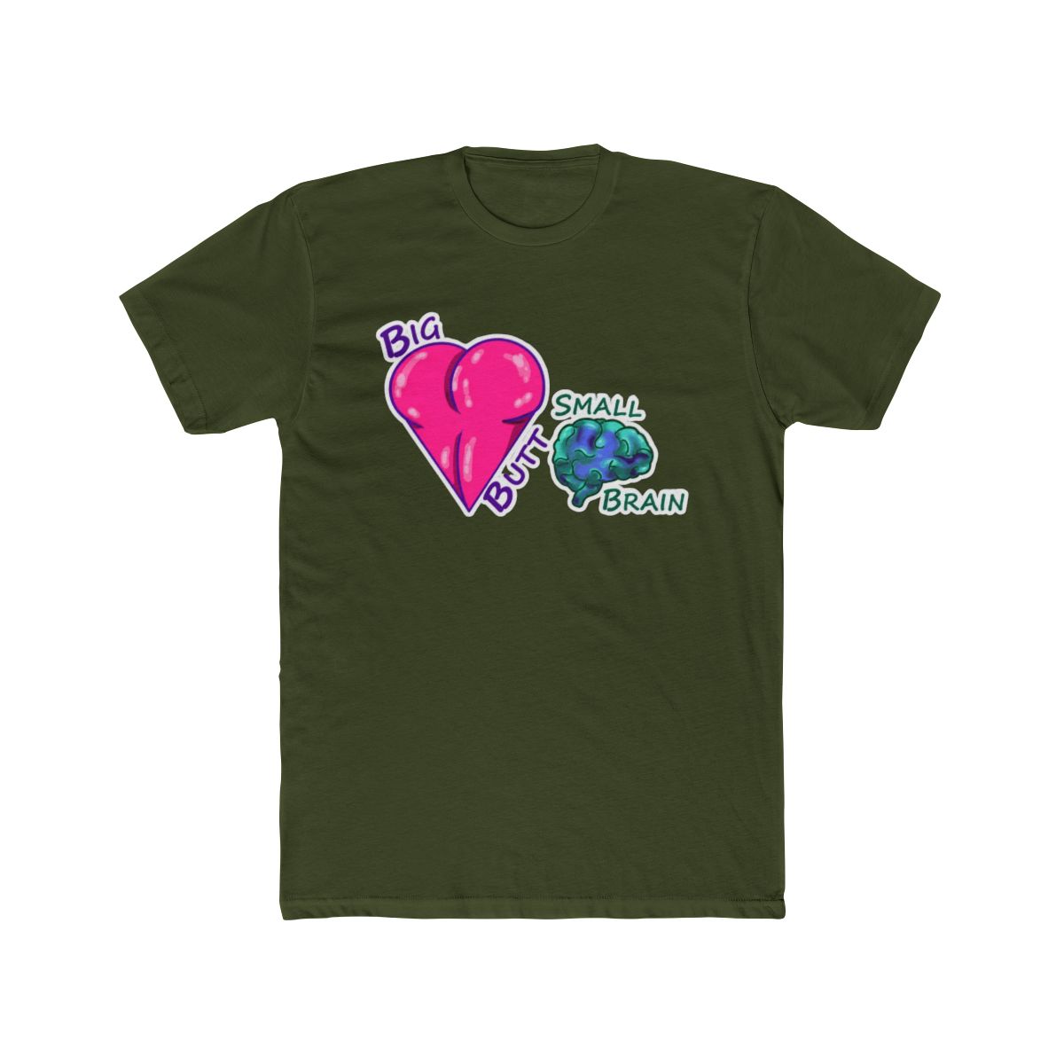Big Butt Small Brain | Small Brained American - alternate angle 5, merchandise