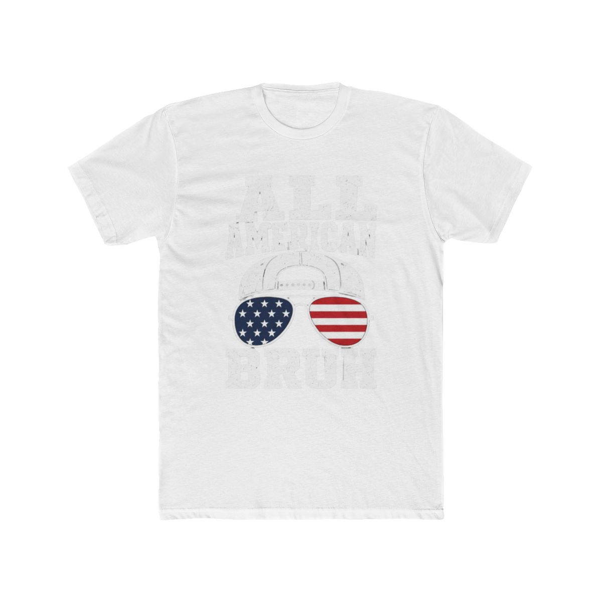 All American Bruh 4th of July Boys Patriotic Teens Kids | Small Brained American - Official t-shirts merchandise