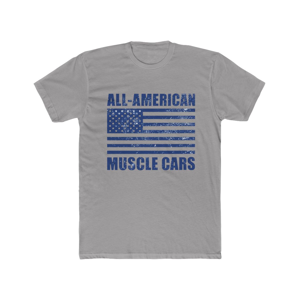 All-american Muscle Cars (distressed - small logo)) T Shirt | Small Brained American - Official t-shirts merchandise
