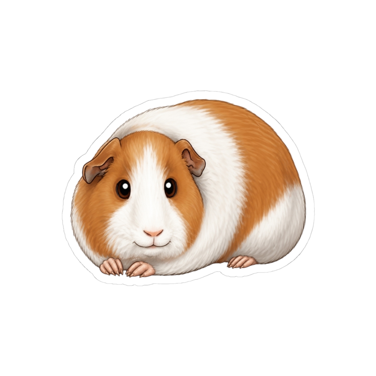 Small Mammal - American Guinea Pig - Dutch Sticker | Small Brained American - Official stickers merchandise