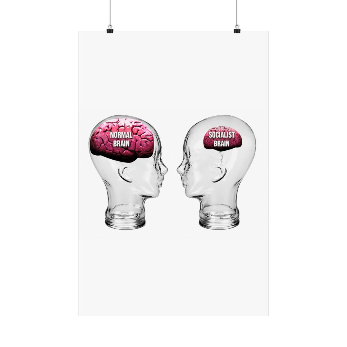 Small Brained American Art Prints - Official Creator merchandise